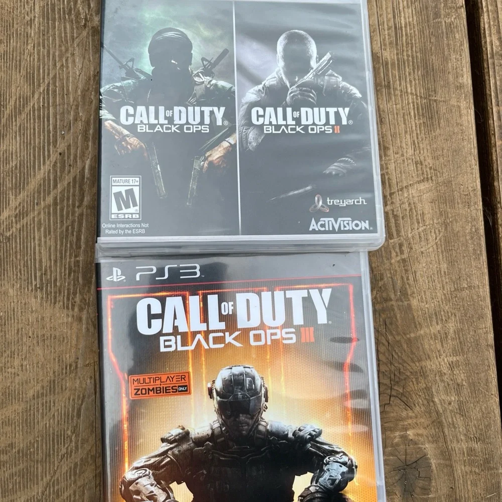 Call of Duty Black Ops 1 & 2 Combo Pack (PS3 Playstation 3) Tested & Working